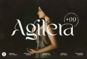 Agilera - Stylish Ligature Font