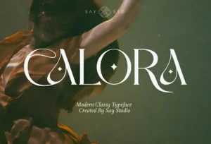 Calora - Modern Luxury Typeface