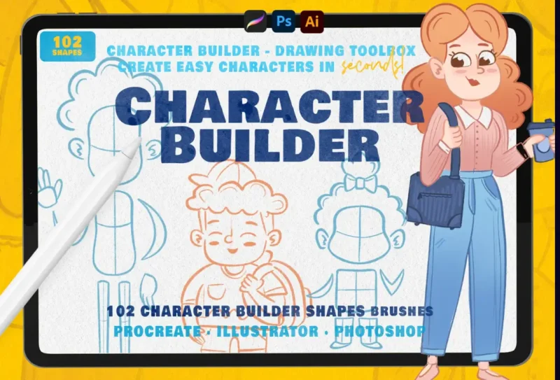 Character Builder - Drawing Toolkit