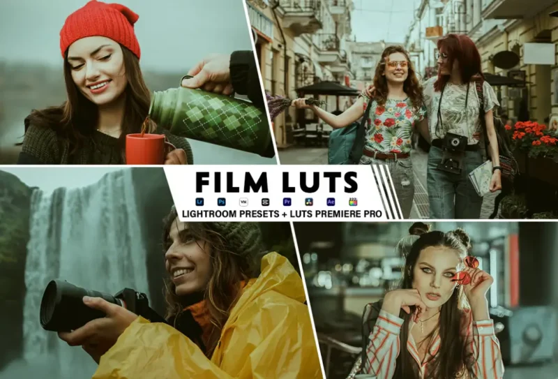 Film Lightroom Presets + LUTs for Premiere Pro