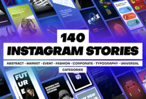 Instagram Stories Pack – 140 Animated Templates for After Effects