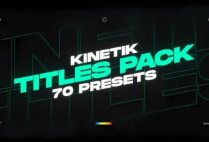 Kinetic Titles for Premiere Pro