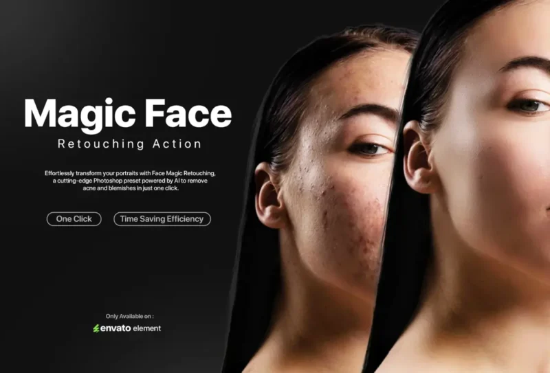 Magic Face Retouching Photoshop Preset