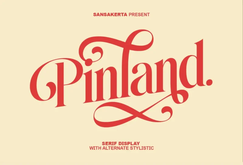 Pinland - Stylish Vintage Font