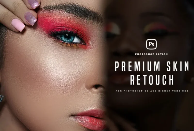 Skin Retouch Photoshop Action