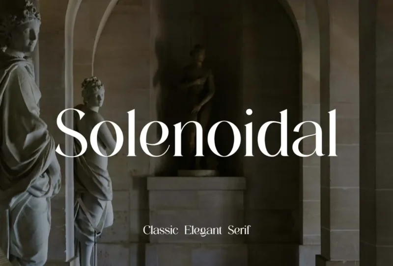 Solenoidal - Classic Elegant Serif Font