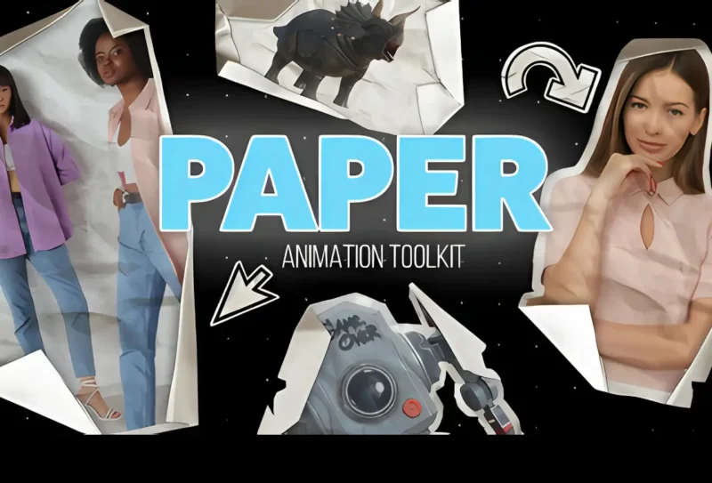 Unfold Paper Animator for DaVinci Resolve